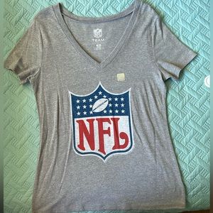 NFL Shield Women’s V-Neck T-Shirt